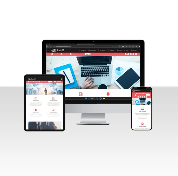 Hazır Kurumsal Firma Script Red