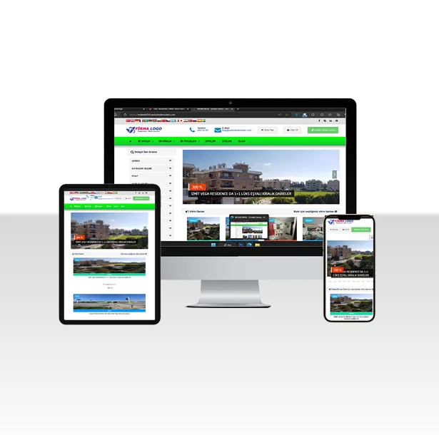 Real Estate Web Package Green