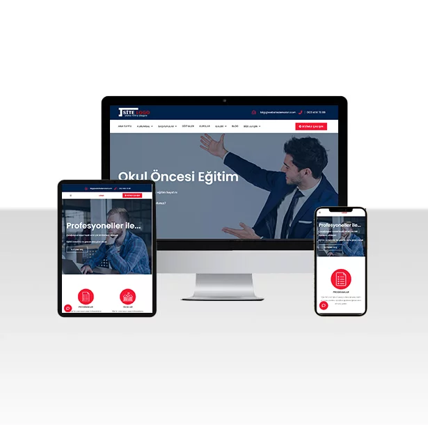 Kreş / Eğitim Kurumu Web Sitesi